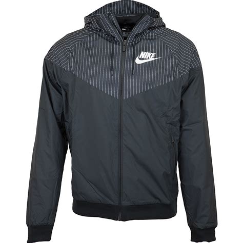 nike schwarz weiß jacke herrne|Nike Unite .